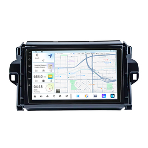 Autoradio Android 9 pouces 8 cœurs pour Toyota Fortuner <span class=keywords><strong>2</strong></span> 2015 - 2020 GPS Carplay WIFI 4G DSP Lecteur <span class=keywords><strong>audio</strong></span> DVD - Product Image 1