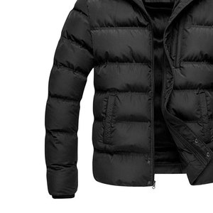 Veste d'hiver pour homme sur mesure, respirante, imperméable, réversible, en polyester écologique, avec logo personnalisé, vente en gros - Product Image 6