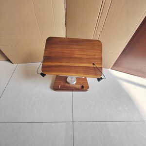 Soporte de Lectura Ajustable de Madera 340x235mm, Soporte de Libros de Escritorio con Altura Ajustable, Madera de Nogal, para Oficina y Hogar - Product Image 3