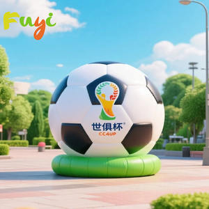 カスタム屋外広告巨大インフレータブルサッカーイベントインフレータブルサッカープロモーションデジタル印刷3年保証 - Product Image 3
