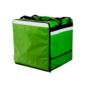 Borsa per la consegna di cibo isolata per motociclisti borsa per pizza riscaldata scatola per la consegna di cibo caldo e fresco zaino per la consegna di cibo