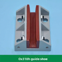 Pièces d'ascenseur : Patins de guidage sans huile 310H/Y pour ascenseur Mitsubishi, patins auto-lubrifiants, revêtement OX-450H