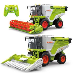 Tracteur agricole télécommandé 2.4G <span class=keywords><strong>1</strong></span>:24 6 canaux 2-en-<span class=keywords><strong>1</strong></span> en plastique avec pulvérisateur pour maïs et blé - Product Image 1