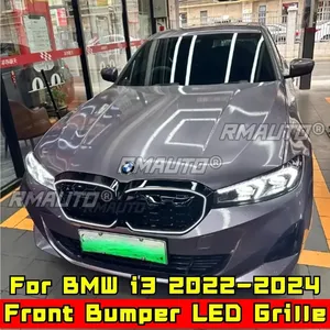 <b>LED</b> Front Grill for BMW 3 Series I3 2022-2024 Car Front Bumper Grillg Modification Part Front Bumper <b>LED</b> Grille Car Accessories - Product Image 2