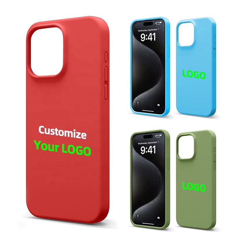 Custom Logo Real Liquid Silicone Protective