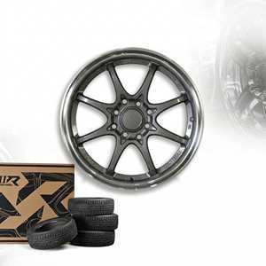 Rueda de Aleación de Aluminio 3R para Automóvil de Pasajeros, Color Gris Nano, 15x7 TE37 Saga S-Plus 4H114.3 ET38, Ligera, para Carreras, Malasia 03506-V3 - Product Image 6