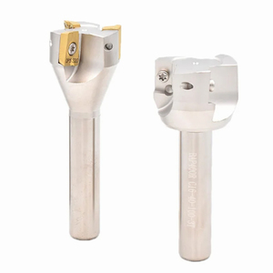 Hoanyore Đơn Giản Thẳng Shank C20 C16 C12 Đầu Phẳng Góc Phải Phay Với 400R Công Cụ Chủ 300R Công Cụ Đầu Máy Phay - Product Image 1