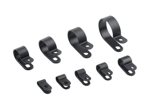 Abrazadera de Cable Tipo Trefoil de 12.7mm, Negra, de Nylon, para Montaje con Tornillo, para Cables de Plástico de 1/2 Pulgada - Product Image 5