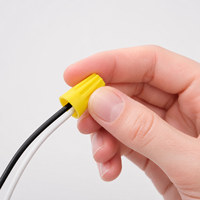 Capuchon de connecteur à visser en laiton/cuivre isolé pour les connexions électriques automobiles