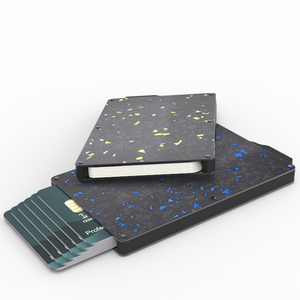 Para up Wallet Alta calidad Fibra de carbono forjada Hombres Minimalista Aluminio Metal RFID Bloqueo Tarjeta DE CRÉDITO Wallet - Product Image 5