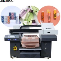 Printer UV DTF Tabung Jucolor 4560EF A2 Baru dengan Tinta UV LED yang Dapat Dikeringkan dan Sistem Pendingin Sirkulasi Air untuk Casing Ponsel, Kayu, Kaca