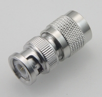 Adaptador RF BNC macho a BNC macho