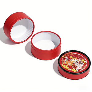 กล่องกระดาษทรงกระบอกสำหรับใส่คุกกี้ ช็อกโกแลต ชีสเค้ก บิสกิต เป็นมิตรกับสิ่งแวดล้อม ใช้ได้กับอาหาร - Product Image 3