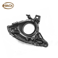 I-PACK Garniture de phare antibrouillard chromée de haute qualité pour Mazda 2 2014 et plus, cache de phare antibrouillard avant avec support, pièces de carrosserie de remplacement OEM