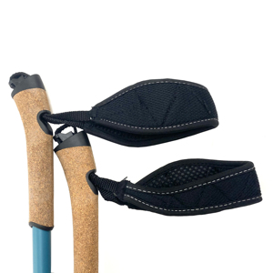 Bastón de Esquí Personalizado con Logotipo a Color, 165 cm, 100% Fibra de Carbono, Empuñadura de PP y Corcho - Product Image 4