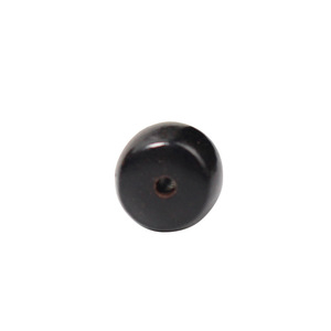 Cuentas de madera de ébano pulidas de 7x8 mm, cuentas sueltas para pulseras DIY, accesorios de joyería budista - Product Image 4