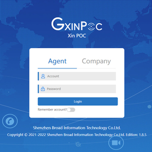 Compte de plateforme Gxin à vie KangLong avec carte vocale pour radio POC 4G LTE GxinPOC Global Walkie Talkie longue portée et fonction de dispatchage - Product Image 4