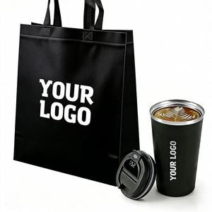 350ml 580ml Double Wall Stainless Steel Vacuum Smart Temperature Cups with Led Lid Coffee Mug <b>for</b> Business Promo Gift Wholesale - Product Image 1