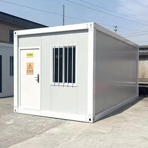 Rumah Kontainer Lipat Panel Sandwich Prefab Carter 20ft Desain Modern Serbaguna Garansi 1 Tahun Dijual - Product Image 3