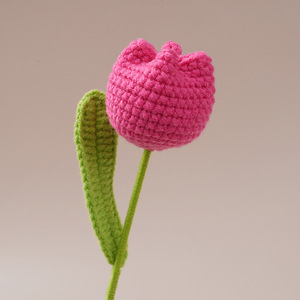 CLTF - Tulipanes de Ganchillo Hechos a Mano al por Mayor, Tulipanes Tejidos, Ramo Exquisito, Regalo para Mamá, Niña, Esposa, Abuela, Maestra - Product Image 3