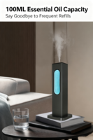 Diffuseur d'arômes intelligent à base stable, faible entretien, fonctionnement en un clic, pour hôtel commercial, hall d'hôtel, villa, salon