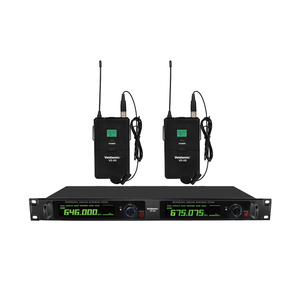 Sistema de micrófono inalámbrico profesional X9 Veida UHF de 200m con tecnología True Diversity, micrófono de diadema profesional para presentaciones en escenario. - Product Image 6
