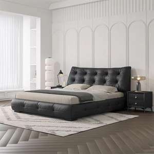 Ensemble de meubles de chambre à coucher de luxe pour hôtel moderne, lit king-size, personnalisable - Product Image 6