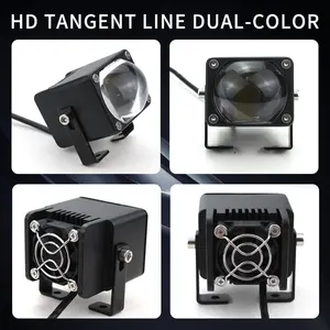 3 Colors All-In-One 4300K 3000K 6000K 1.5 Inch U26 Bi Led Spotlight Built In Led Driver Auxiliary Lights