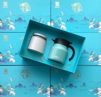 Boîte d'emballage de tasse et soucoupe à thé en papier ondulé personnalisé ensemble de tasse à collation et assiette emballage de tasse à café en céramique boîte cadeau de luxe vide