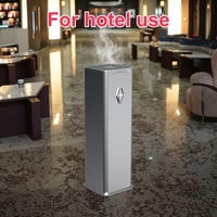 Diffuseurs d'huiles essentielles d'aromathérapie sans eau, électriques, à grand écran LCD, pour la maison, l'hôtel, anti-fuite d'eau, parfum d'air