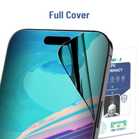 TuoLi personnalisable HD confidentialité antistatique Anti-espion EPU Hydrogel Film protecteur d'écran feuille téléphone portable écran coupé à la taille