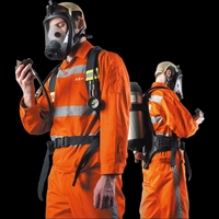 Appareil respiratoire Scba Scba ÉQUIPEMENT DE LUTTE CONTRE LES INCENDIES EN FIBRE DE CARBONE APPAREIL RESPIRATEUR AUTONOME PRIX SCBA