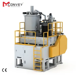 Plastic resin pvc compounding mixing line wpc Material high speed mixer manufacturing machines pvc blending machine