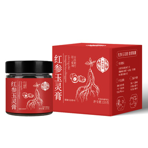 อาหารเสริมสุขภาพ OEM โสมแดงแบบดั้งเดิม ชนิดน้ำข้น 220 กรัม ยูลิงเกา สมุนไพรบำรุงเลือด บำรุงกำลัง ช่วยการนอนหลับ 100% - Product Image 4