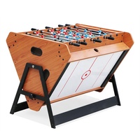 Table Multijeux 3 en 1 Premium : Billard, Baby-Foot et Air Hockey
