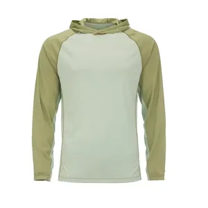 Custom New Fishing Clothing Shirt <strong>Sublimation</strong> Upf50+ Breathable Quick Dry Lightweight Recycled Long Sleeve Fishing Hoodie Shirt - Product Image 6