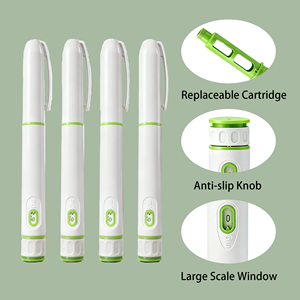Green 10mg Single Use Peptide <b>Pen</b> with Sterile Packaging <b>Box</b> Disposable Fixed Dose Precision Liquid Delivery Applicator Tool - Product Image 2