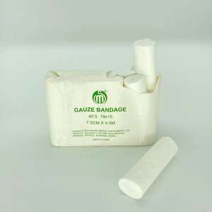 ผ้าก๊อซผ้าพันแผลม้วนดูดซับผ้าฝ้าย<span class=keywords><strong>100%</strong></span> ยืดหยุ่นสูงวัสดุสิ้นเปลืองทางการแพทย์ OEM - Product Image 6