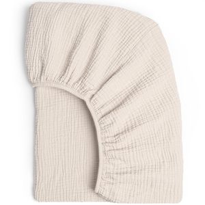 Drap <span class=keywords><strong>de</strong></span> lit <span class=keywords><strong>double</strong></span> couche en <span class=keywords><strong>gaze</strong></span> <span class=keywords><strong>de</strong></span> coton pur 60 fils, housse <span class=keywords><strong>de</strong></span> berceau en mousseline, motif uni, vente chaude, plusieurs couleurs et tailles, amovible - Product Image 5