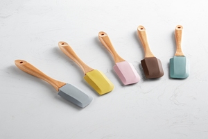 Spatule en Silicone colorée et résistante à la chaleur, pièces, vente en gros, pour la cuisson et le mélange - Product Image 6