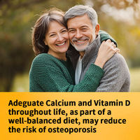Marque privée Vitamine D3 végétalienne 400 UI Comprimés pour le soutien immunitaire Santé des os et absorption du calcium Suppléments de vitamine D3
