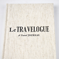 Carnet de notes scolaire personnalisable en tissu, planificateur bon marché, impression de livres à couverture rigide format A4/A5/A6