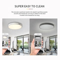 Belle Plate Mince de Bâti de Surface de 60 Watts Led Moderne Chambre Plafonnier Ampoule