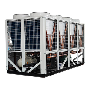 Enfriador Industrial ZHONGYOU de 100 Toneladas, Enfriador de Agua por Aire, Compresor de Tornillo Semi-Hermético Automático de Alta Eficiencia - Product Image 2