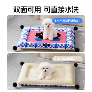 ที่นอนสุนัขและแมวสำหรับฤดูใบไม้ผลิ/ฤดูร้อนแบบใหม่, แผ่นรองทำความเย็นสำหรับสุนัข, กันน้ำ, สองด้าน, ส่งออกต่างประเทศ - Product Image 4
