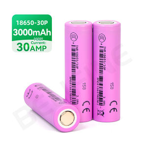 Макс 10C <span class=keywords><strong>30A</strong></span> разрядная Inr18650-30p 3000 мАч 3,7 В перезаряжаемая <span class=keywords><strong>18650</strong></span> цилиндрическая литий-ионная батарея для RC UAV Power Tools - Product Image 1