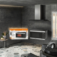 Vente en gros de four à micro-ondes électrique en acier inoxydable 25L chauffage rapide pour hôtel restaurants et usage domestique