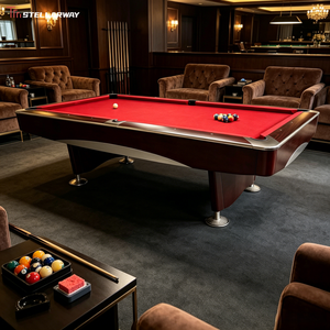 Table <span class=keywords><strong>de</strong></span> billard américaine <span class=keywords><strong>8</strong></span> pieds avec plateau en ardoise, prix <span class=keywords><strong>de</strong></span> gros, pour projets <span class=keywords><strong>de</strong></span> bars et clubs - Product Image 6