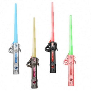 Sabre laser coloré pas cher pour cosplay, épées lumineuses pour enfants avec lumières laser clignotantes, jouet sabre laser coloré - Product Image 5