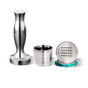 Cápsula de Café Reutilizable de Acero Inoxidable, Compatible <span class=keywords><strong>con</strong></span> <span class=keywords><strong>Nespresso</strong></span>, para Ahorrar Dinero, Producto K-Cups - Product Image 2